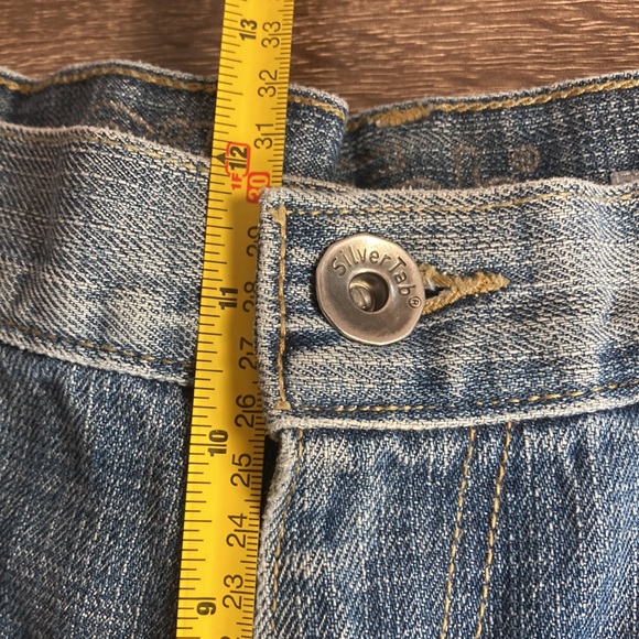 Levis Silvertab Baggy Fit Jeans Men’s 36x 30 Light Wash - Picture 9 of 16